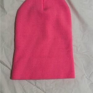Vibrant Pink Beanie